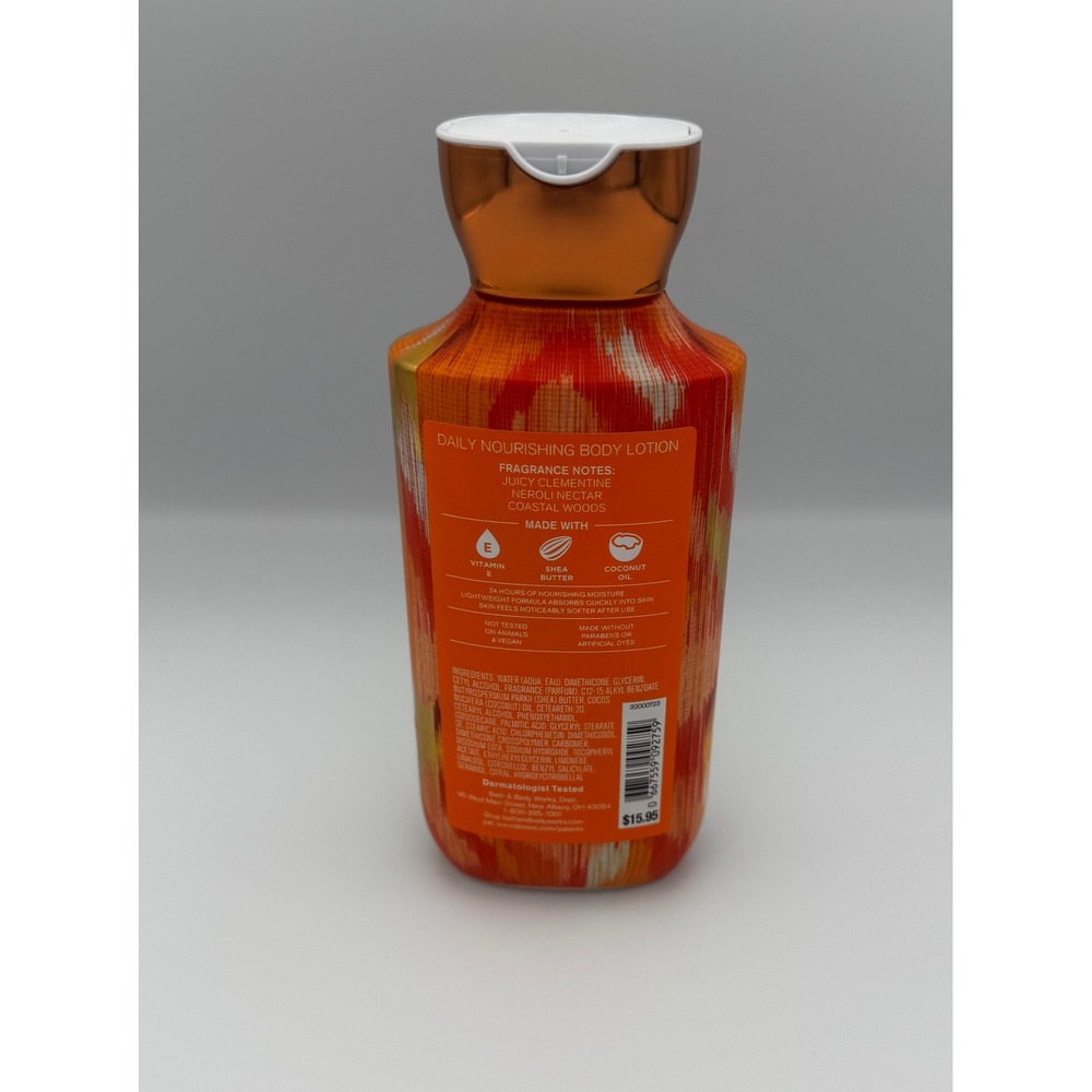 Bath & Body Works Calypso Clementine Daily Nourishing Body Lotion Discontinued - Picture 2 of 5
